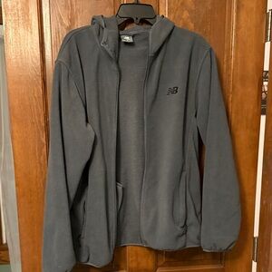 New Balance Charcoal Fleece Hoodie